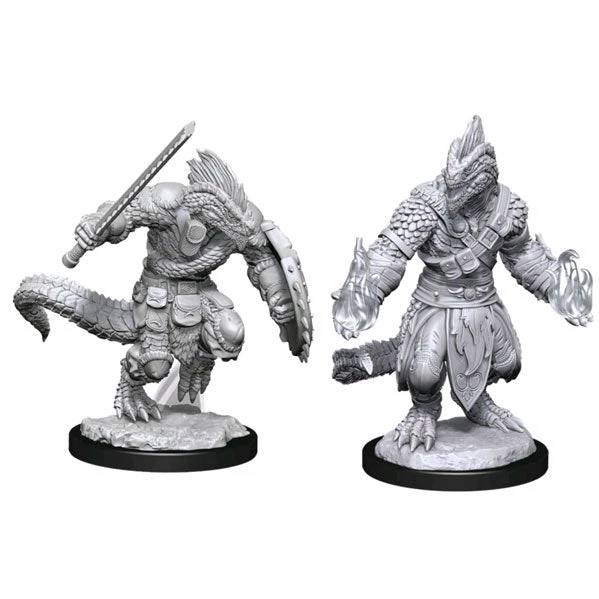 Gametraders Rouse Hill Dungeons & Dragons - Nolzur's Marvelous Unpainted Minis: Lizardfolk Barbarian & Cleric 3 Gametraders Rouse Hill Dungeons & Dragons - Nolzur's Marvelous Unpainted Minis: Lizardfolk Barbarian & Cleric