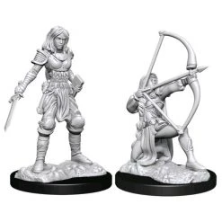 Gametraders Rouse Hill Pathfinder - Deep Cuts Unpainted Miniatures: Human Fighter Female