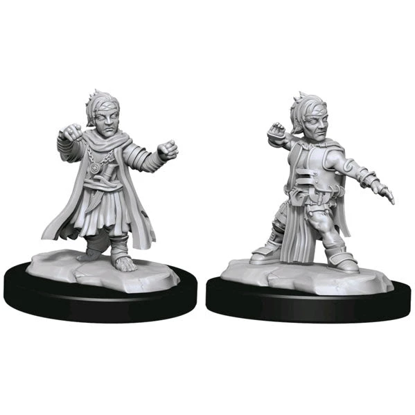 Gametraders Rouse Hill Dungeons & Dragons Pathfinder - Deep Cuts Unpainted Miniatures: Halfling Monk Male 3 Gametraders Rouse Hill Dungeons & Dragons Pathfinder - Deep Cuts Unpainted Miniatures: Halfling Monk Male
