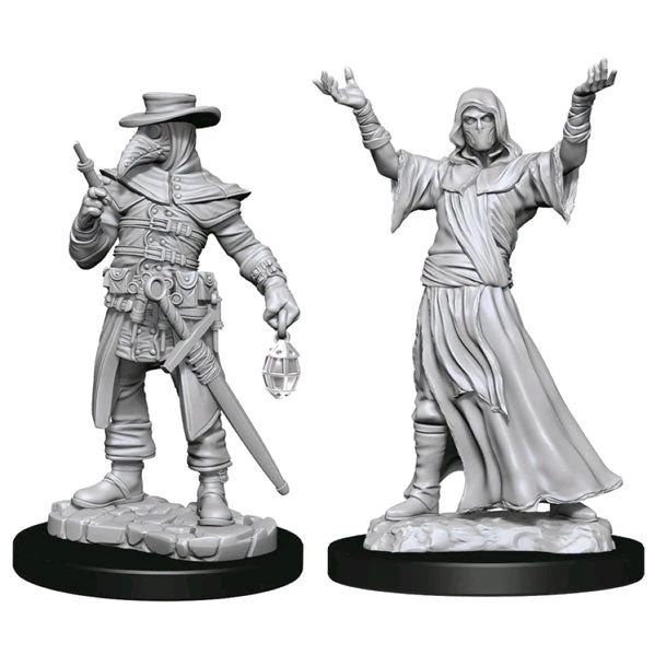 Gametraders Rouse Hill Dungeons & Dragons WizKids - Deep Cuts Unpainted Miniatures: Plague Doctor & Cultist 3 Gametraders Rouse Hill Dungeons & Dragons WizKids - Deep Cuts Unpainted Miniatures: Plague Doctor & Cultist