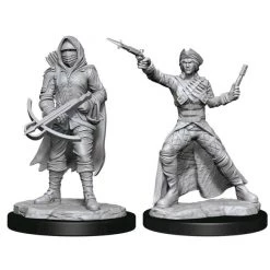 Gametraders Rouse Hill Dungeons & Dragons WizKids - Deep Cuts Unpainted Miniatures: Bounty Hunter & Outlaw