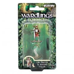 Gametraders Blacktown Wardlings - Girl Fighter & Hunting Falcon Pre-Painted Minis Dungeons & Dragons