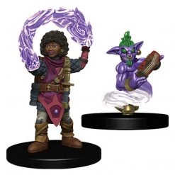 Gametraders Blacktown Dungeons & Dragons Wardlings - Girl Wizard & Genie Pre-Painted Minis