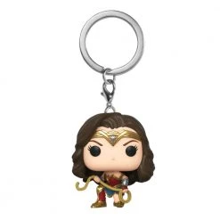 Gametraders Rouse Hill Wonder Woman: 1984 - Wonder Woman With Lasso Pocket Pop! Keychain