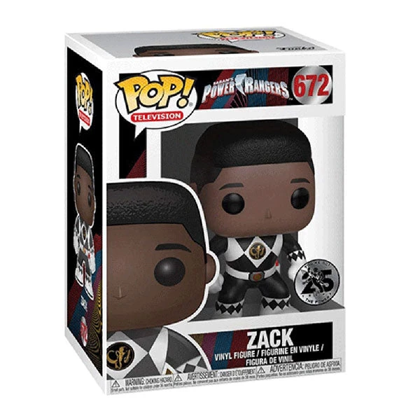 Funko Power Rangers - Zack Pop Vinyl 4 Funko Power Rangers - Zack Pop Vinyl