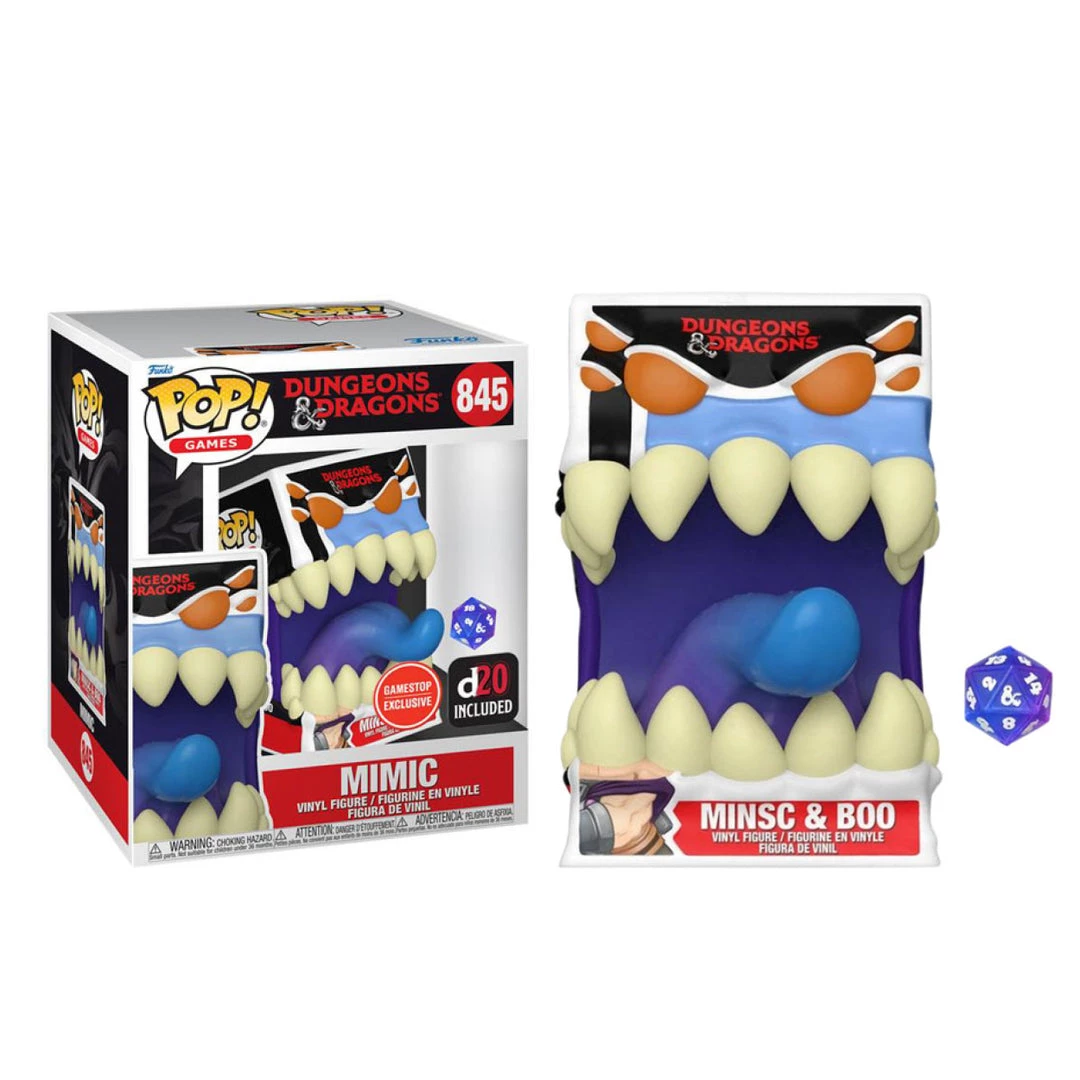 Gametraders Rouse Hill Dungeons & Dragons - Mimic US Exclusive 6" Pop! Vinyl & Dice 5 Gametraders Rouse Hill Dungeons & Dragons - Mimic US Exclusive 6" Pop! Vinyl & Dice
