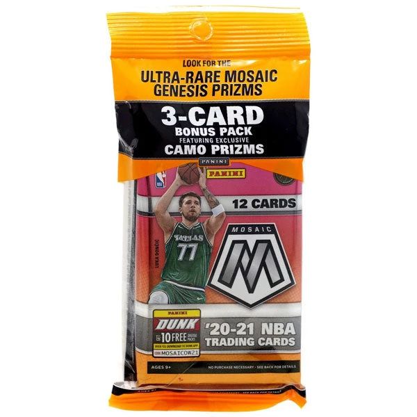 Gametraders Rouse Hill Trading Cards 2021 Mosaic Basketball (Hobby) Multi-Pack 3 Gametraders Rouse Hill Trading Cards 2021 Mosaic Basketball (Hobby) Multi-Pack