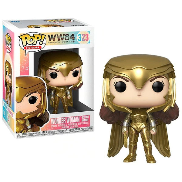 Gametraders Blacktown Wonder Woman: 1984 - Wonder Woman Power Pose Gold Chrome US Exclusive Pop! Vinyl Pop Vinyls 5 Gametraders Blacktown Wonder Woman: 1984 - Wonder Woman Power Pose Gold Chrome US Exclusive Pop! Vinyl Pop Vinyls