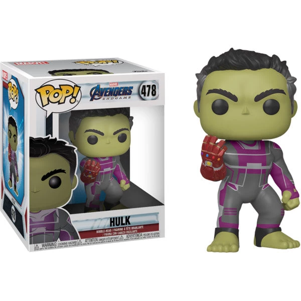 Gametraders Rouse Hill Avengers 4: Endgame - Hulk With Gauntlet 6" Pop! Vinyl Pop Vinyls 5 Gametraders Rouse Hill Avengers 4: Endgame - Hulk With Gauntlet 6" Pop! Vinyl Pop Vinyls