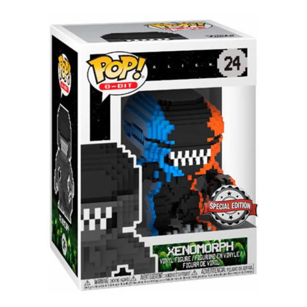 Funko Alien - Xenomorph Orange And Blue 8-Bit US Exclusive Pop Vinyl Pop Vinyls 4 Funko Alien - Xenomorph Orange And Blue 8-Bit US Exclusive Pop Vinyl Pop Vinyls