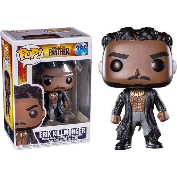 Funko Black Panther - Erik Killmonger With Scars Pop Vinyl Pop Vinyls 5 Funko Black Panther - Erik Killmonger With Scars Pop Vinyl Pop Vinyls