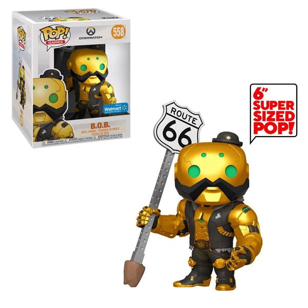 Gametraders Rouse Hill Overwatch - B.O.B. Metallic US Exclusive 6" Pop! Vinyl 6 Gametraders Rouse Hill Overwatch - B.O.B. Metallic US Exclusive 6" Pop! Vinyl
