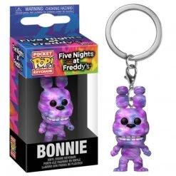 Gametraders Rouse Hill Five Nights At Freddy's - Bonnie Tie Dye Pocket Pop! Keychain