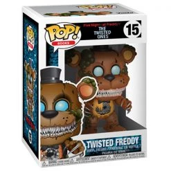 Funko Pop Vinyls Five Nights At Freddys: Twisted Ones - Twisted Freddy Pop Vinyl 6 Funko Pop Vinyls Five Nights At Freddys: Twisted Ones - Twisted Freddy Pop Vinyl
