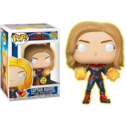 Gametraders Rouse Hill Captain Marvel - Captain Marvel Glow Hands US Exclusive Pop! Vinyl
