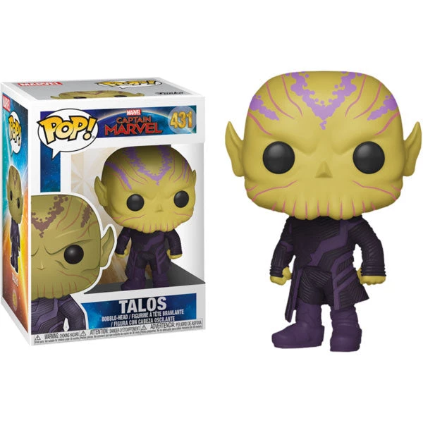 Gametraders Rouse Hill Pop Vinyls Captain Marvel - Talos Pop! 5 Gametraders Rouse Hill Pop Vinyls Captain Marvel - Talos Pop!