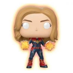 Gametraders Rouse Hill Captain Marvel - Captain Marvel Glow Hands US Exclusive Pop! Vinyl