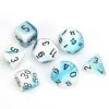 Gametraders Rouse Hill CHX 26444 Gemini Teal-White/Black 7-Die Set