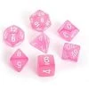 Gametraders Rouse Hill CHX 27464 Frosted Pink/white 7-Die Set Board Games 2 Gametraders Rouse Hill CHX 27464 Frosted Pink/white 7-Die Set Board Games