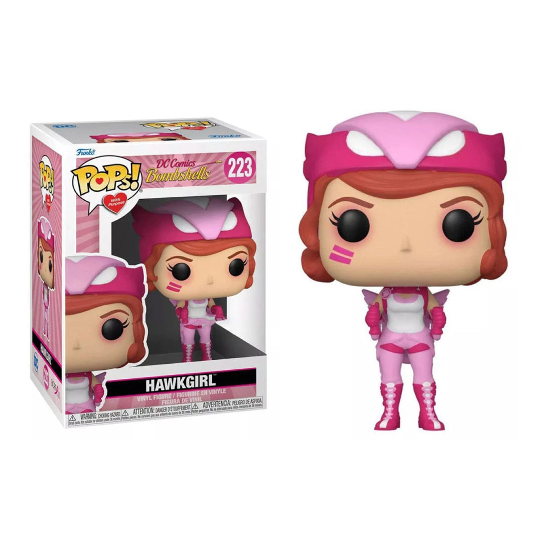 Gametraders Rouse Hill Pop Vinyls DC Bombshells - Hawkgirl Breast Cancer Awareness US Exclusive Pop! Vinyl 5 Gametraders Rouse Hill Pop Vinyls DC Bombshells - Hawkgirl Breast Cancer Awareness US Exclusive Pop! Vinyl