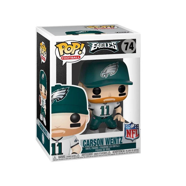 Funko NFL: Eagles - Carson Wentz Pop! Vinyl Pop Vinyls 4 Funko NFL: Eagles - Carson Wentz Pop! Vinyl Pop Vinyls