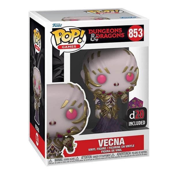Gametraders Rouse Hill Dungeons & Dragons - Vecna Metallic US Exclusive Pop! Vinyl & Dice Pop Vinyls 4 Gametraders Rouse Hill Dungeons & Dragons - Vecna Metallic US Exclusive Pop! Vinyl & Dice Pop Vinyls