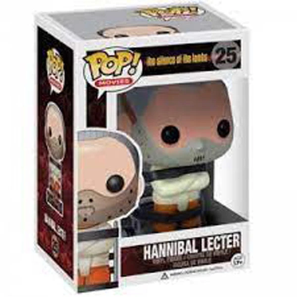 Funko Pop Vinyls The Silence Of The Lambs - Hannibal Lecter Pop! Vinyl 4 Funko Pop Vinyls The Silence Of The Lambs - Hannibal Lecter Pop! Vinyl