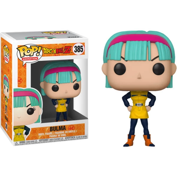 Funko Pop Vinyls Dragon Ball Z - Bulma (Yellow) Pop Vinyl 5 Funko Pop Vinyls Dragon Ball Z - Bulma (Yellow) Pop Vinyl