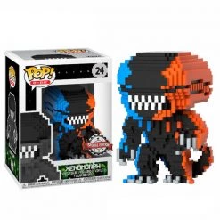 Funko Alien - Xenomorph Orange And Blue 8-Bit US Exclusive Pop Vinyl Pop Vinyls 7 Funko Alien - Xenomorph Orange And Blue 8-Bit US Exclusive Pop Vinyl Pop Vinyls