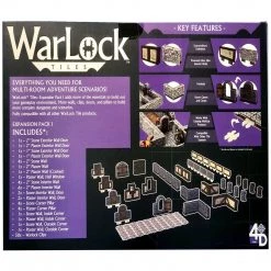 Gametraders Rouse Hill WarLock Tiles Expansion Pack I Dungeons & Dragons 5 Gametraders Rouse Hill WarLock Tiles Expansion Pack I Dungeons & Dragons