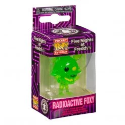 Gametraders Rouse Hill Pop Vinyls Five Nights At Freddy's: Special Delivery - Radioactive Foxy Pocket Pop! Keychain