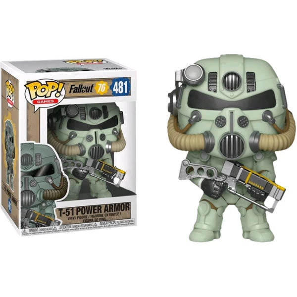 Gametraders Rouse Hill Pop Vinyls Fallout 76 - T-51 Power Amor (Green) US Exclusive Pop! Vinyl 5 Gametraders Rouse Hill Pop Vinyls Fallout 76 - T-51 Power Amor (Green) US Exclusive Pop! Vinyl