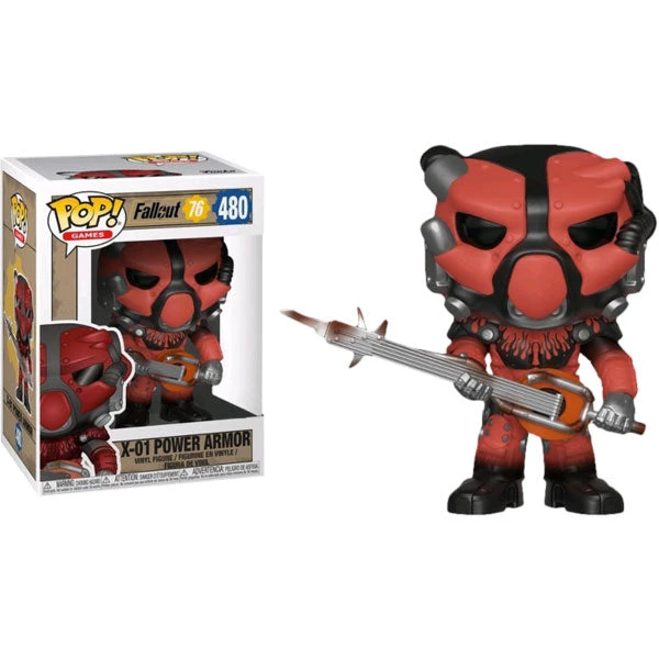 Gametraders Rouse Hill Pop Vinyls Fallout 76 - X-01 Power Armor (Red) US Exclusive Pop! Vinyl 5 Gametraders Rouse Hill Pop Vinyls Fallout 76 - X-01 Power Armor (Red) US Exclusive Pop! Vinyl