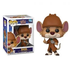 Gametraders Rouse Hill The Great Mouse Detective - Basil Pop! Vinyl 7 Gametraders Rouse Hill The Great Mouse Detective - Basil Pop! Vinyl