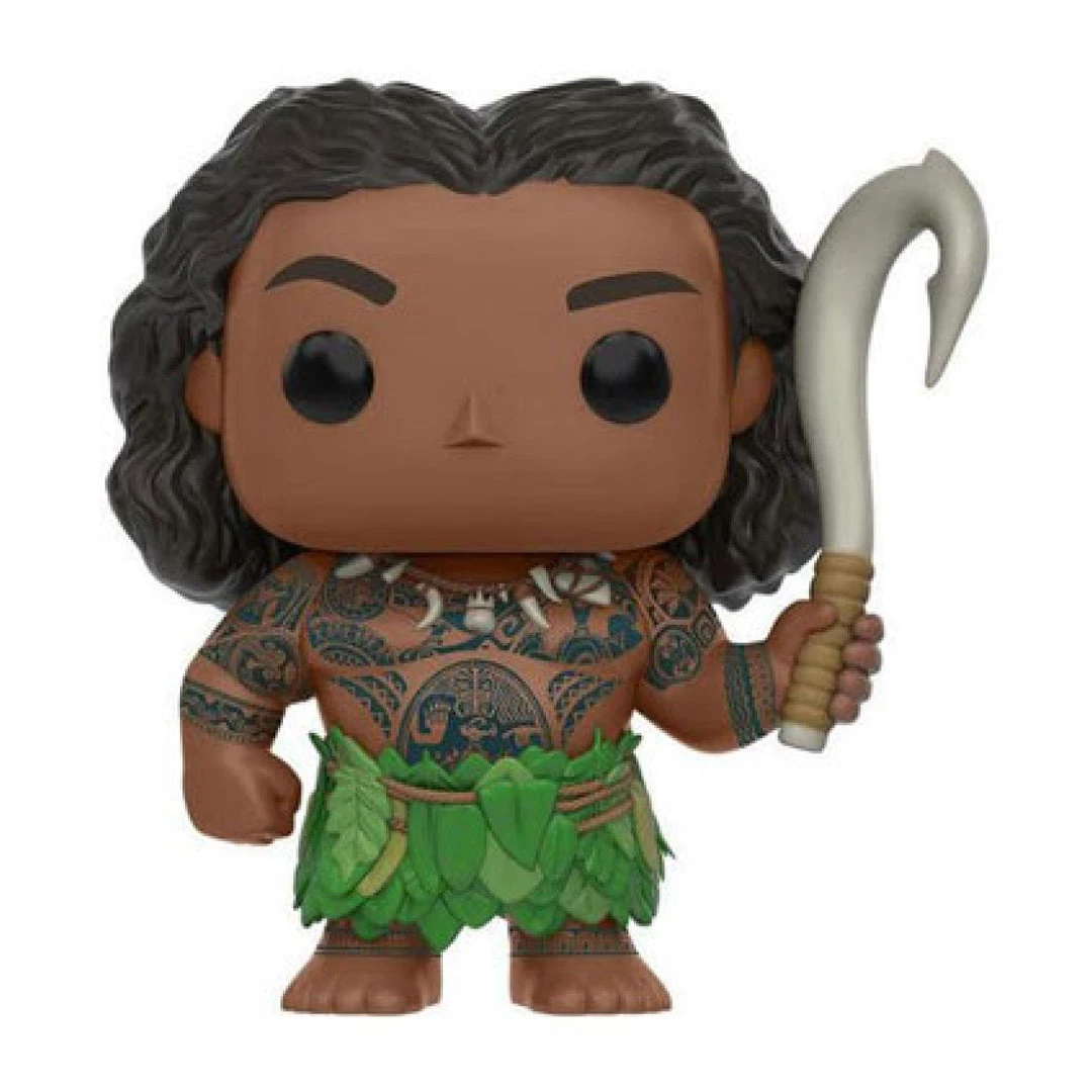 Funko Moana - Maui With Weapon US Exclusive Pop! Vinyl 3 Funko Moana - Maui With Weapon US Exclusive Pop! Vinyl