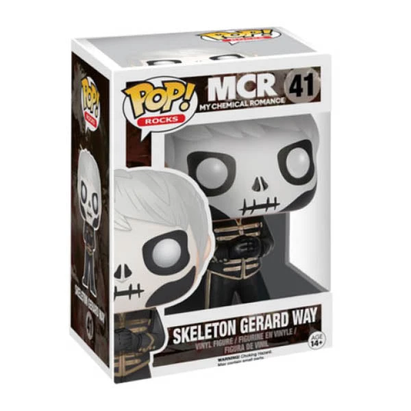 Funko My Chemical Romance - Gerard Way Skeleton Face US Exclusive Pop! Vinyl 4 Funko My Chemical Romance - Gerard Way Skeleton Face US Exclusive Pop! Vinyl