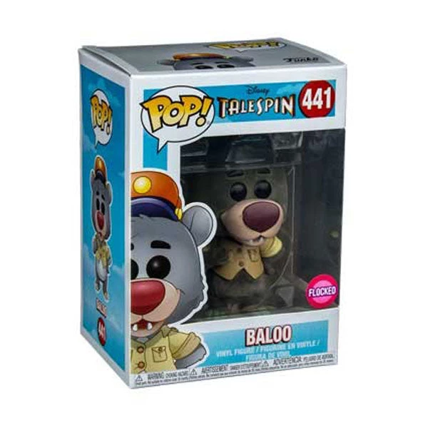 Funko TaleSpin - Baloo Flocked US Exclusive Pop Vinyl 4 Funko TaleSpin - Baloo Flocked US Exclusive Pop Vinyl