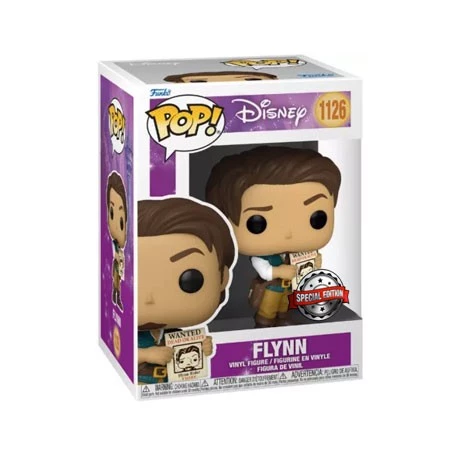 Gametraders Rouse Hill Tangled - Flynn Holding Wanted Poster US Exclusive Pop! Vinyl 4 Gametraders Rouse Hill Tangled - Flynn Holding Wanted Poster US Exclusive Pop! Vinyl