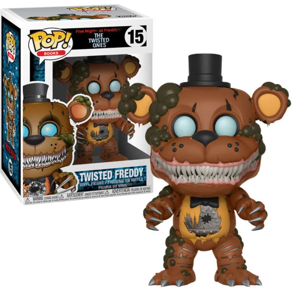 Funko Pop Vinyls Five Nights At Freddys: Twisted Ones - Twisted Freddy Pop Vinyl 5 Funko Pop Vinyls Five Nights At Freddys: Twisted Ones - Twisted Freddy Pop Vinyl