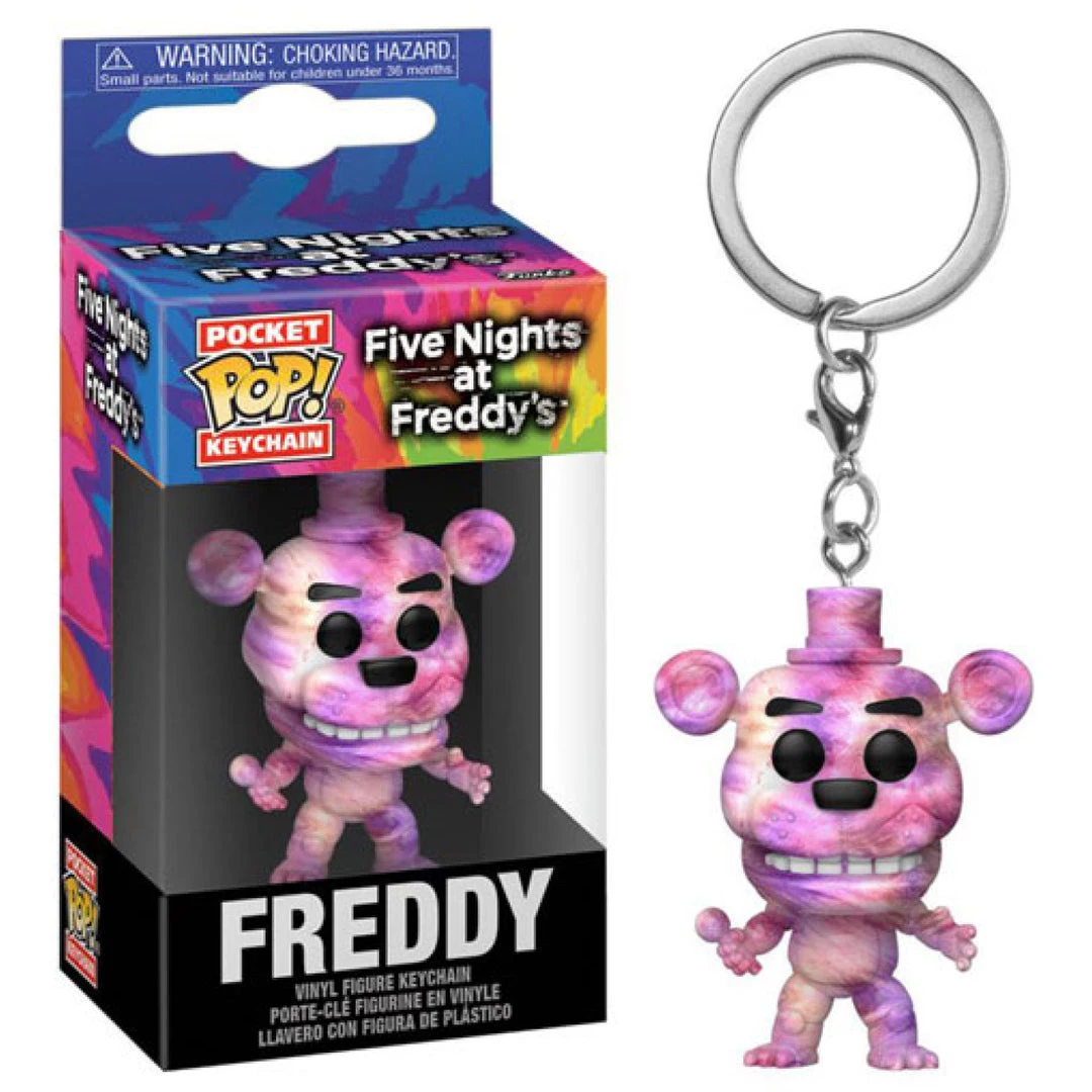 Gametraders Rouse Hill Five Nights At Freddy's - Freddy Tie Dye Pocket Pop! Keychain Pop Vinyls 3 Gametraders Rouse Hill Five Nights At Freddy's - Freddy Tie Dye Pocket Pop! Keychain Pop Vinyls