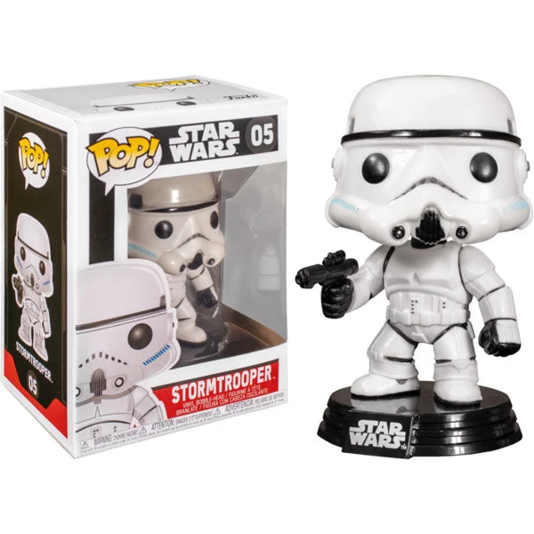 Funko Star Wars - Stormtrooper Pop! Vinyl 5 Funko Star Wars - Stormtrooper Pop! Vinyl