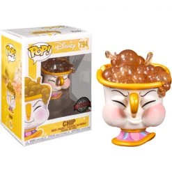 Gametraders Rouse Hill Pop Vinyls Beauty & The Beast - Chip With Bubbles US Exclusive Pop! Vinyl