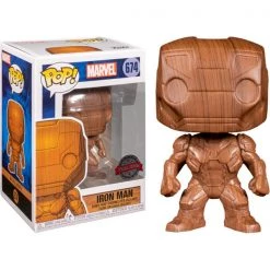 Gametraders Rouse Hill Pop Vinyls Iron Man - Iron Man Wood Deco US Exclusive Pop! Vinyl 7 Gametraders Rouse Hill Pop Vinyls Iron Man - Iron Man Wood Deco US Exclusive Pop! Vinyl