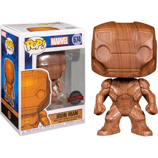 Gametraders Rouse Hill Pop Vinyls Iron Man - Iron Man Wood Deco US Exclusive Pop! Vinyl 5 Gametraders Rouse Hill Pop Vinyls Iron Man - Iron Man Wood Deco US Exclusive Pop! Vinyl