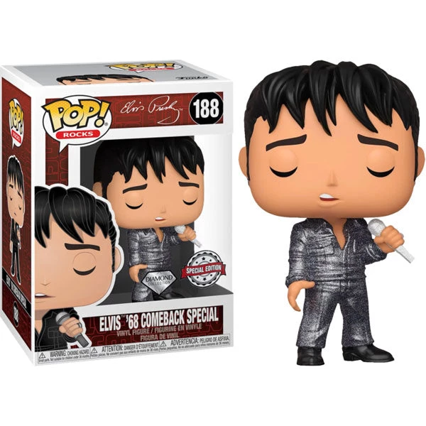 Gametraders Rouse Hill Elvis - 68 Comeback Special Diamond Glitter US Exclusive Pop! Vinyl 5 Gametraders Rouse Hill Elvis - 68 Comeback Special Diamond Glitter US Exclusive Pop! Vinyl