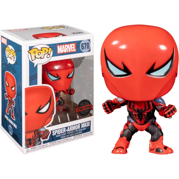 Gametraders Rouse Hill Pop Vinyls Spider-Man - Spider-Armor MK III US Exclusive Pop! Vinyl 5 Gametraders Rouse Hill Pop Vinyls Spider-Man - Spider-Armor MK III US Exclusive Pop! Vinyl