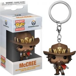 Gametraders Rouse Hill Pop Vinyls Overwatch - McCree Pocket Pop! Keychain