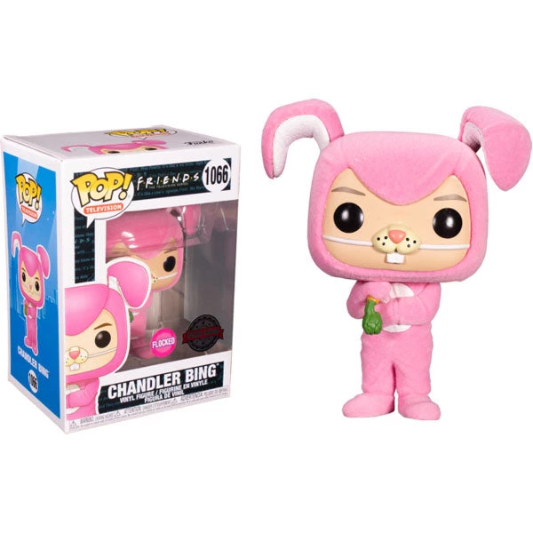 Gametraders Rouse Hill Friends - Chandler As Bunny Flocked US Exclusive Pop! Vinyl 5 Gametraders Rouse Hill Friends - Chandler As Bunny Flocked US Exclusive Pop! Vinyl