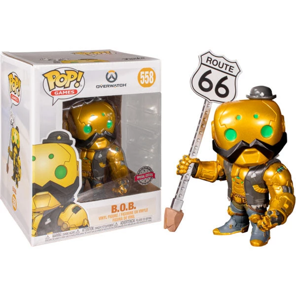 Gametraders Rouse Hill Overwatch - B.O.B. Metallic US Exclusive 6" Pop! Vinyl 5 Gametraders Rouse Hill Overwatch - B.O.B. Metallic US Exclusive 6" Pop! Vinyl