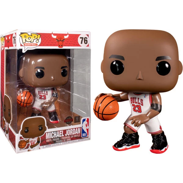 Gametraders Rouse Hill NBA: Bulls - Michael Jordan White Jersey US Exclusive 10" Pop! Vinyl 5 Gametraders Rouse Hill NBA: Bulls - Michael Jordan White Jersey US Exclusive 10" Pop! Vinyl